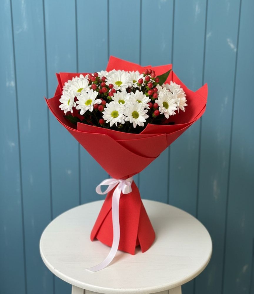 Букет цветов из: Хризантемы в Невинномысске