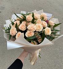 Букет Кремовые розы Латте в Невинномысске