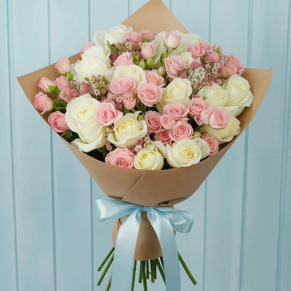 Букет цветов из: Розы в Невинномысске