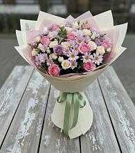 Букет цветов из:  Розы и Хризантемы #REPLACE_PRED# Невинномысске