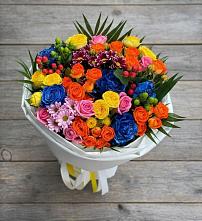 Букет цветов из:  Розы и Хризантемы в Невинномысске