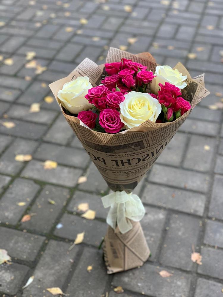 Букет цветов из: Розы в Невинномысске