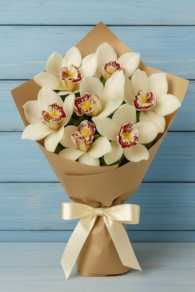 Букет цветов из: Орхидеи и Розы в Невинномысске